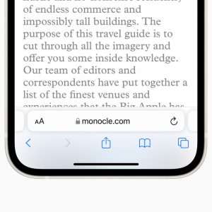 Safari in iOS 15