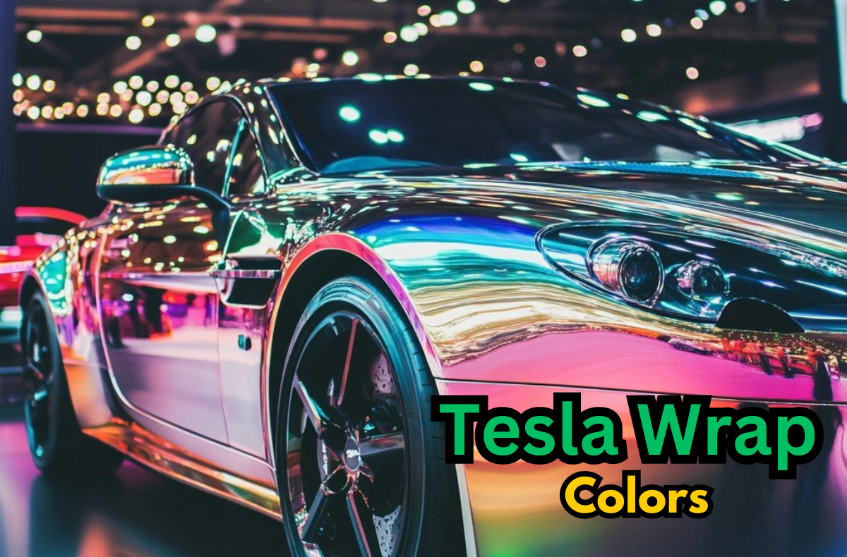 Tesla Wrap Colors